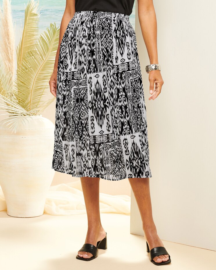 Alfred Dunner Riveria Broomstick Skirt image number 1