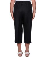 Alfred Dunner® Stretch Waist Accord Capri with Button Hem thumbnail number 2
