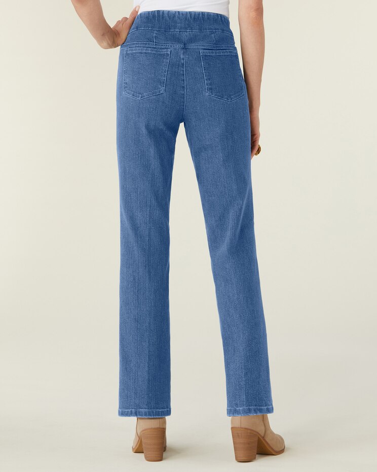Slimtacular® Boot Cut Denim Jeans image number 2