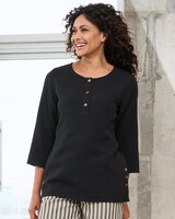 Easy Breezy Solid Tunic thumbnail number 1