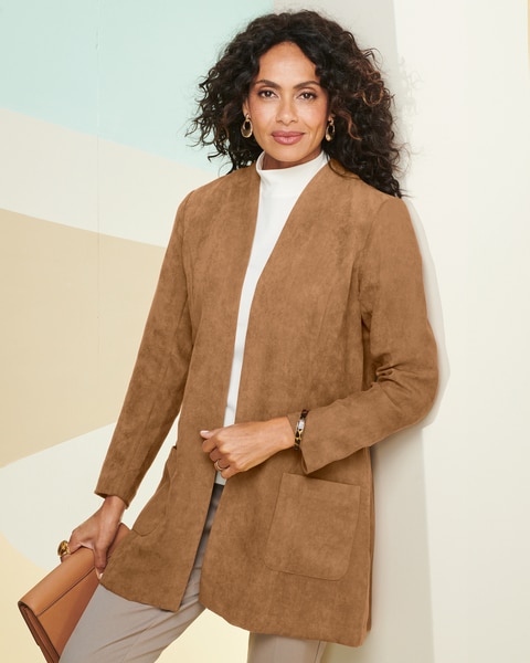 Stretch Microsuede Topper