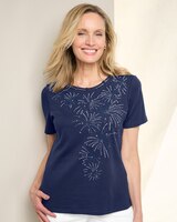 Alfred Dunner Fireworks Tee thumbnail number 1