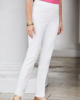 Slimtacular®  Slim-Leg Pull-On Denim Jean thumbnail number 1