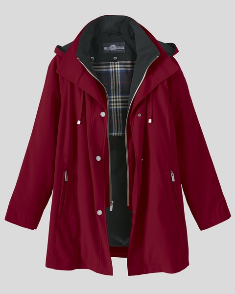 Fleet Street® Short Three-Season Raincoat