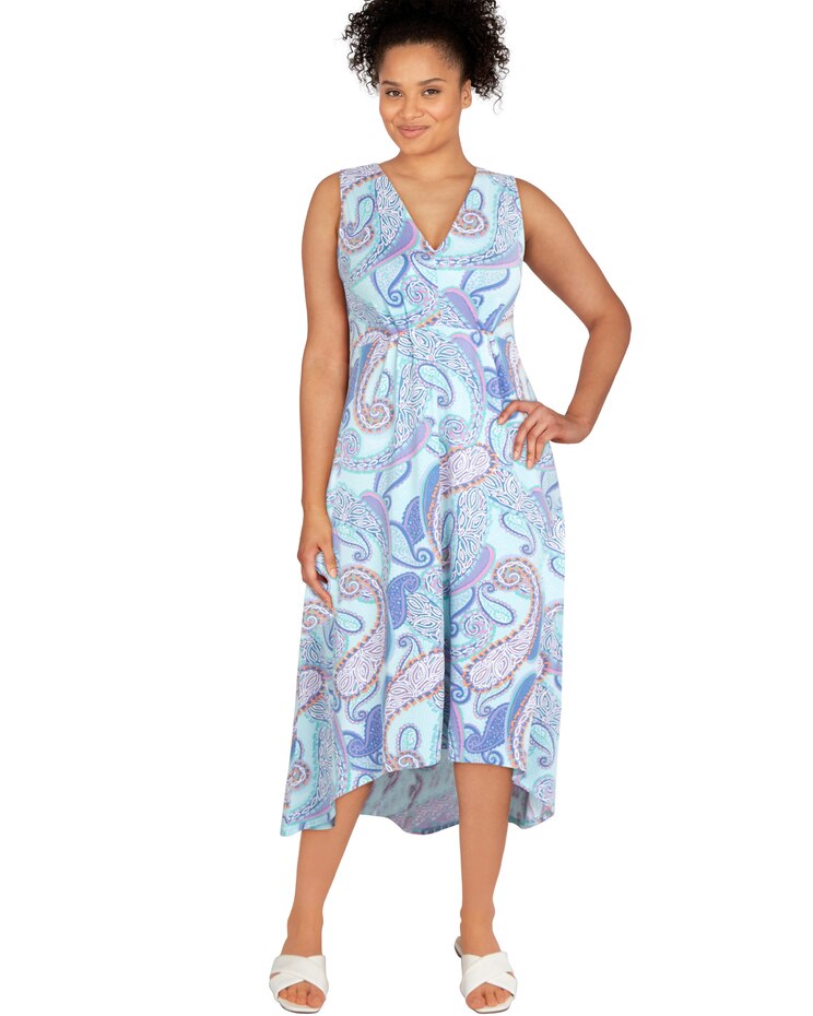 Ruby Rd® Puff Paisley Dress image number 1