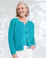 Bayside Cotton Textured-Solid Cardigan thumbnail number 1