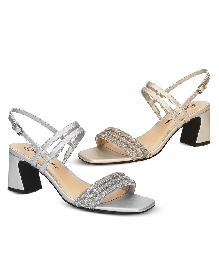 Majesty Sparkle Block Heel image number 1