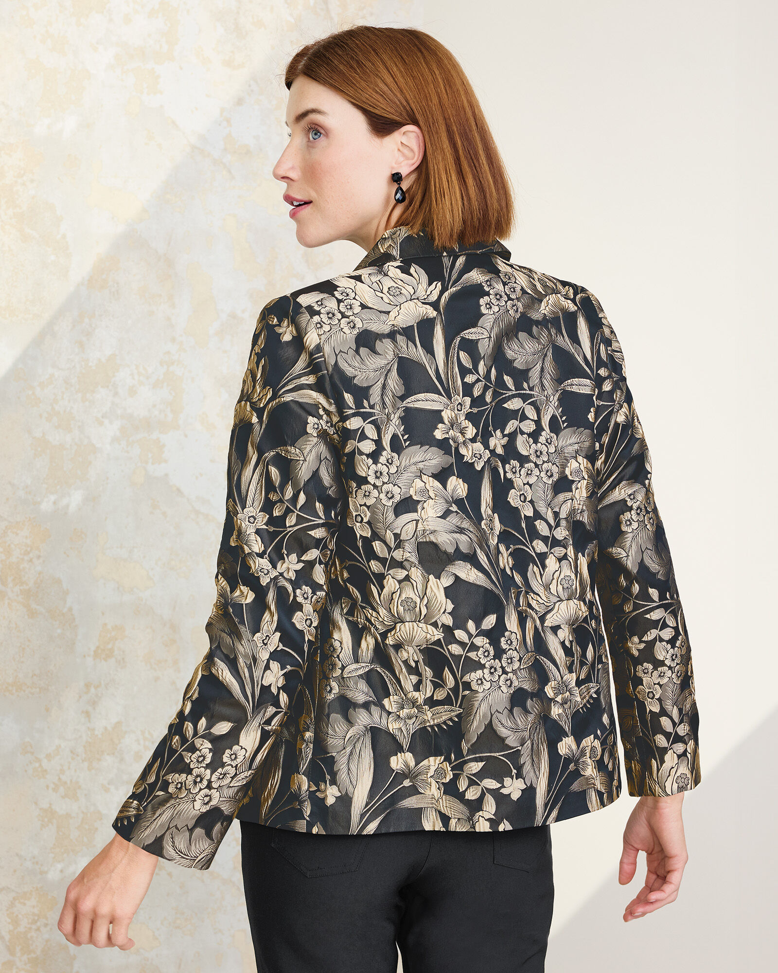 アメリカ通販ファッション | Jacket Jacquard Embossed Draper's Damon's & トップス
