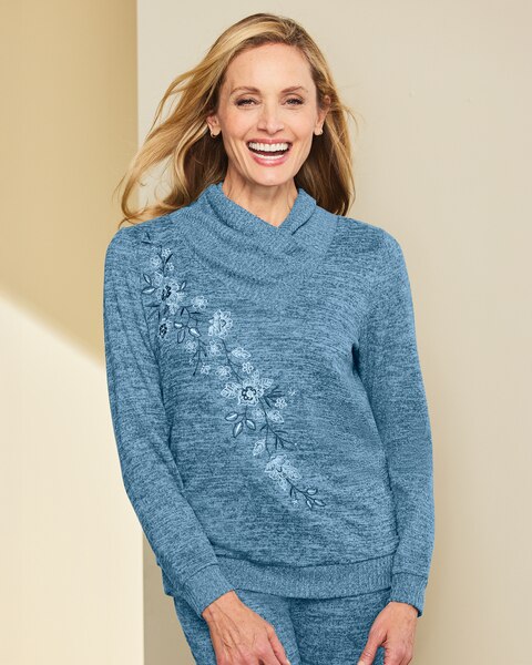 Cozy Up Embroidered Top