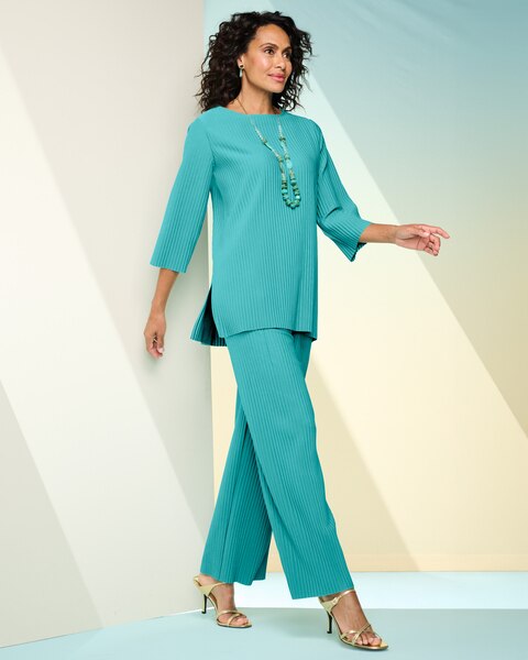Wave Pleated Tunic