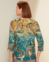 Paisley Ombre Tee by Alfred Dunner thumbnail number 2