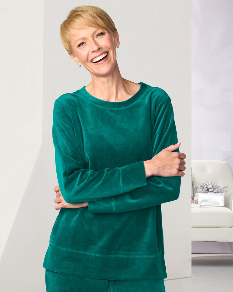 Everyday Velour Tunic image number 1