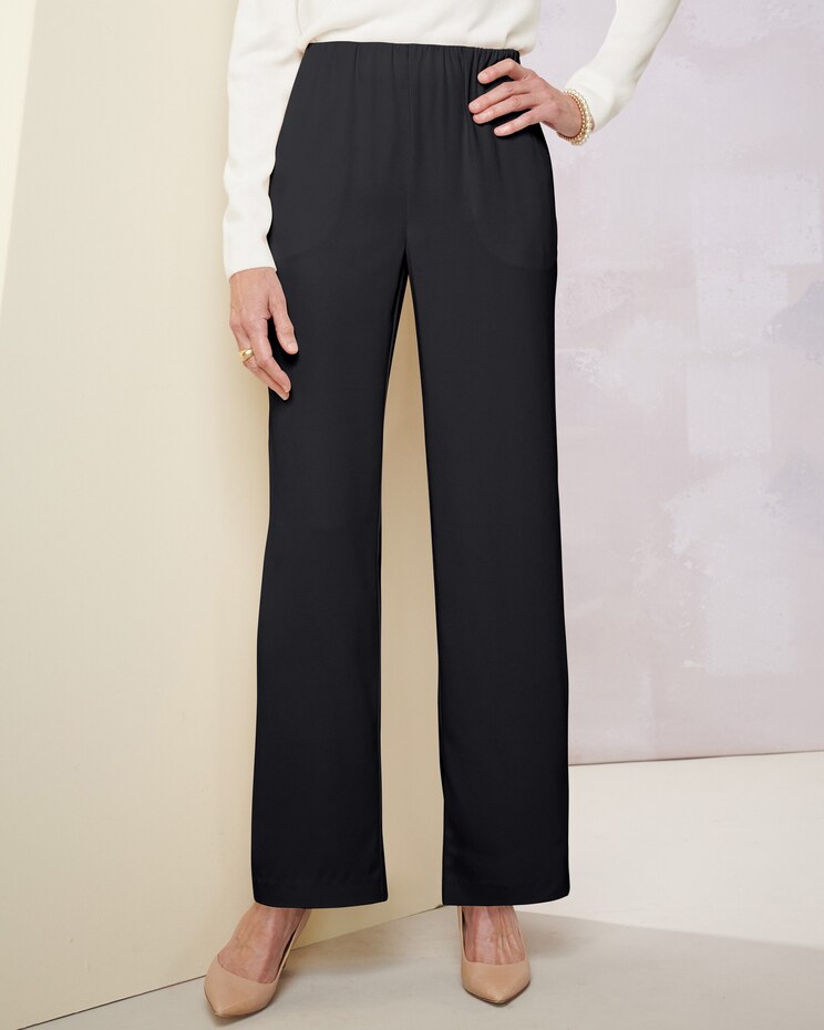 On The Go Crepe Pants image number 1
