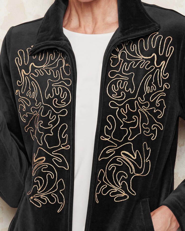 Gilded Velour Jacket image number 3