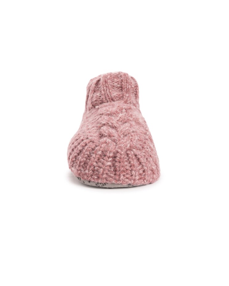 MUK LUKS® Women's Sweater Cuff Bootie Socks image number 5