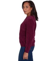 Alfred Dunner® Classics Classic Chenille Pullover Sweater thumbnail number 3