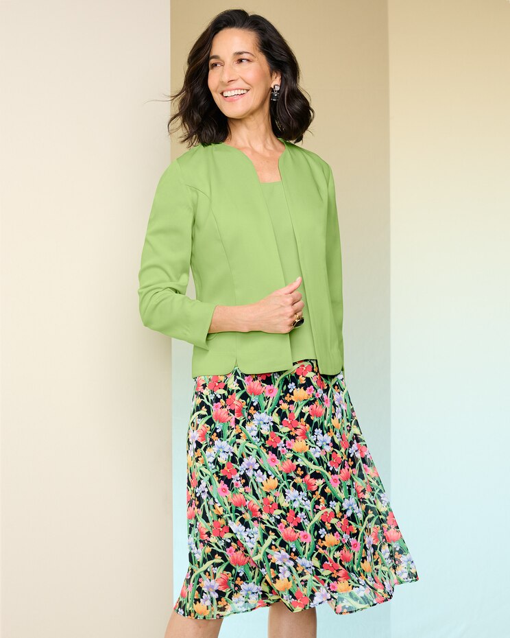 3-Piece Botanical Skirt Set image number 1
