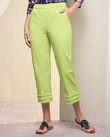 Comfort Stretch Fringe Crop thumbnail number 1
