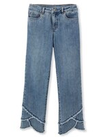 Petal Fringe Denim Crop thumbnail number 3