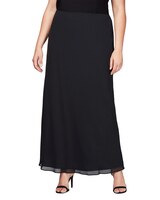 A-Line Long Chiffon Skirt thumbnail number 3