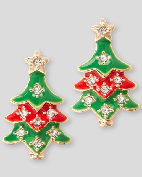 Holiday Tree Earrings