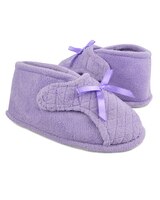 MUK LUKS Soft Ones Micro Chenille Adjustable Bootie Slipper thumbnail number 3