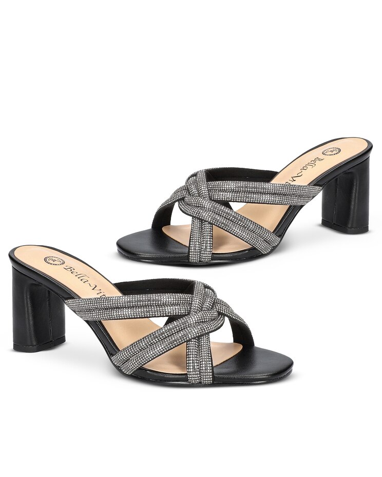 Carmen Sparkle Block Heel image number 1