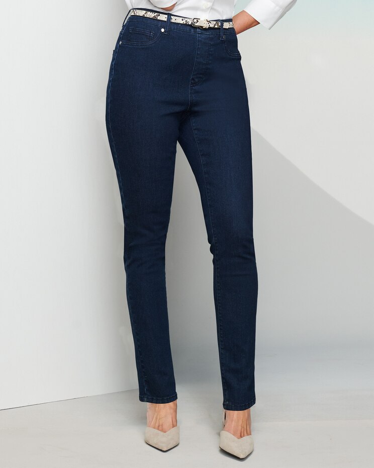 Slimtacular® Flex Fit Denim Skinny Jeans image number 1