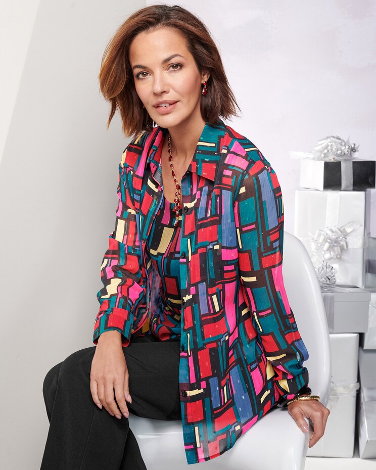 Stained Glass Big Shirt image number 1