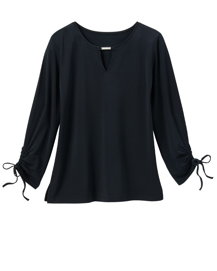 Ruched Sleeve Top image number 2