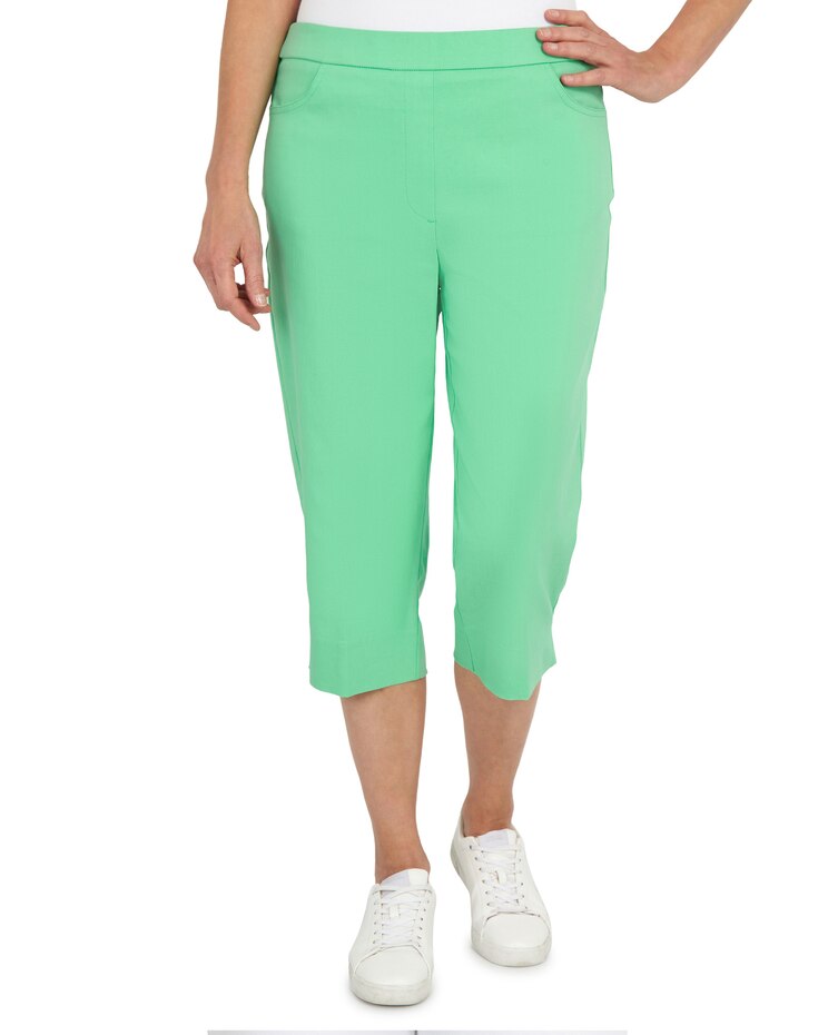 Alfred Dunner® Tropic Zone Tropical Allure Clamdigger Capri image number 1