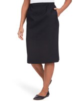 Alfred Dunner® Cinch Waist Midi Skirt with Slant Pockets thumbnail number 3