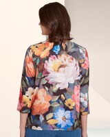 Dramatic Floral Top by Alfred Dunner thumbnail number 2
