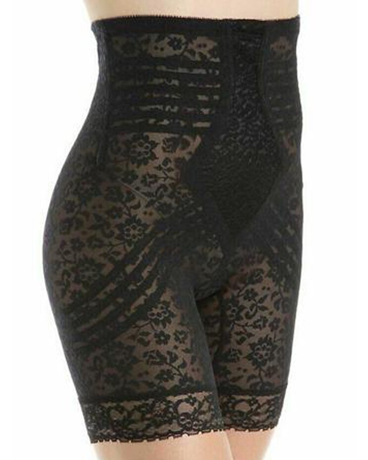 "No Top Roll" High Waist Thigh Shaper image number 1