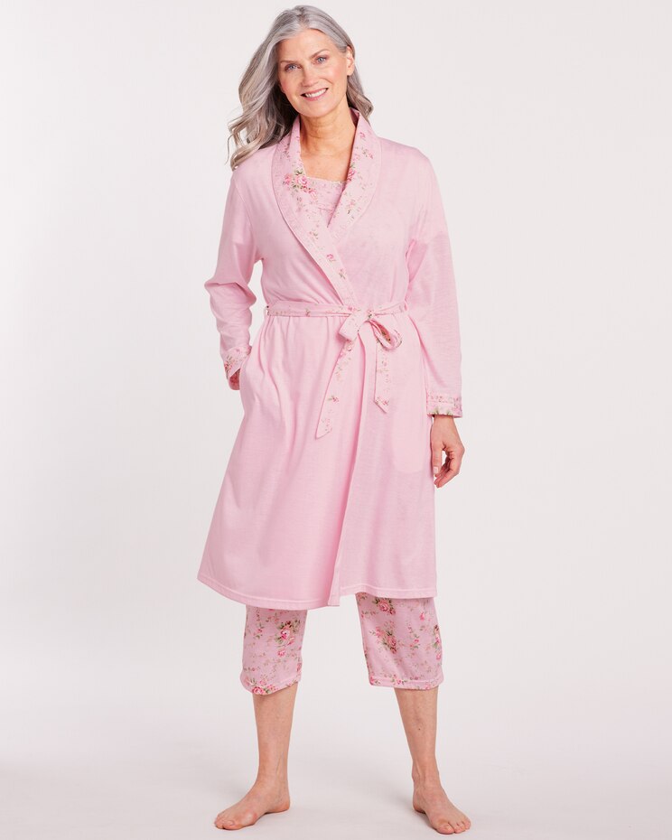 Floral Roses Robe image number 1