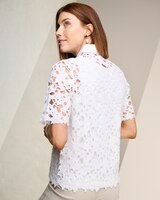 Lisbon Lace Button Front Shirt thumbnail number 2
