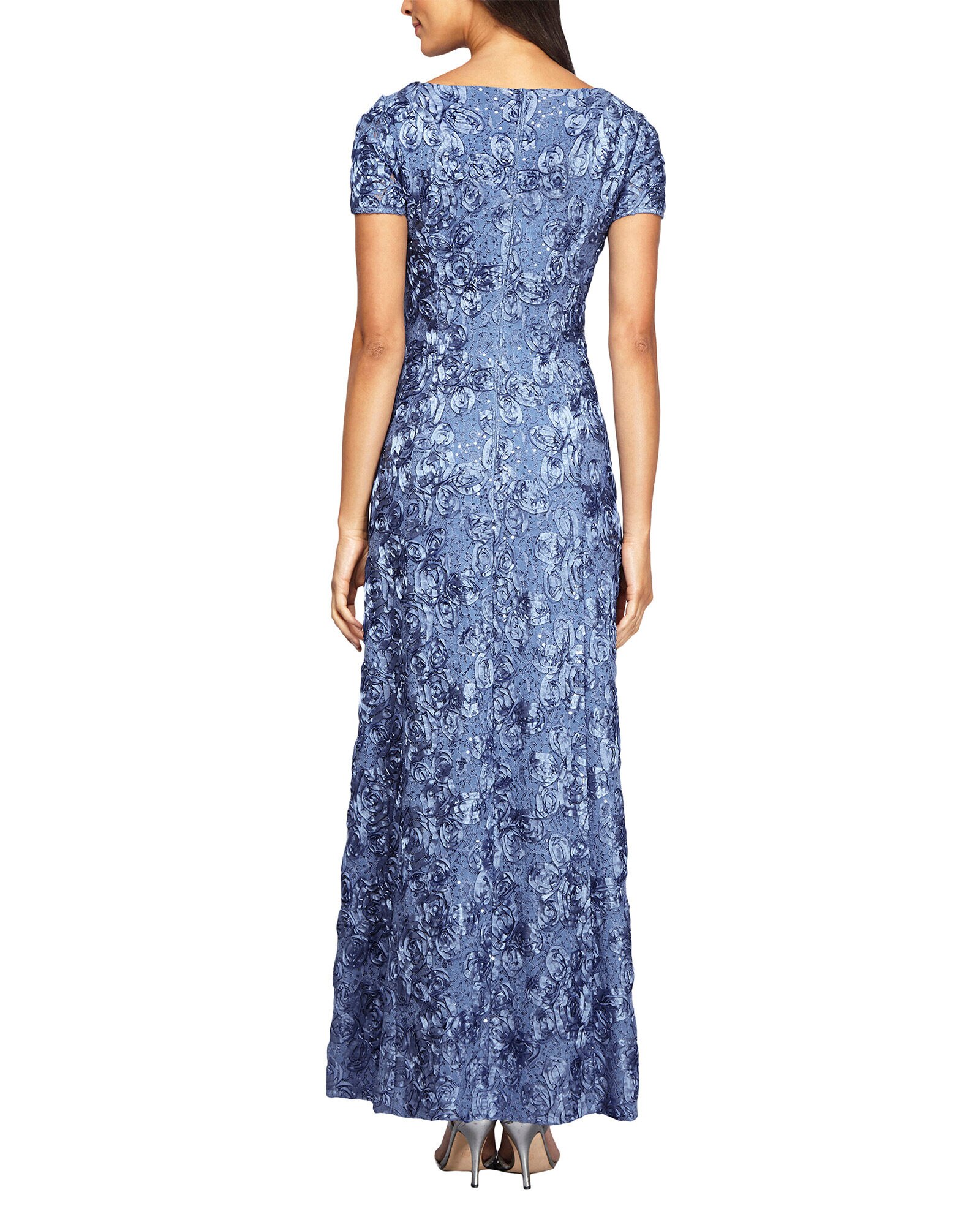 Rosette a line gown hotsell