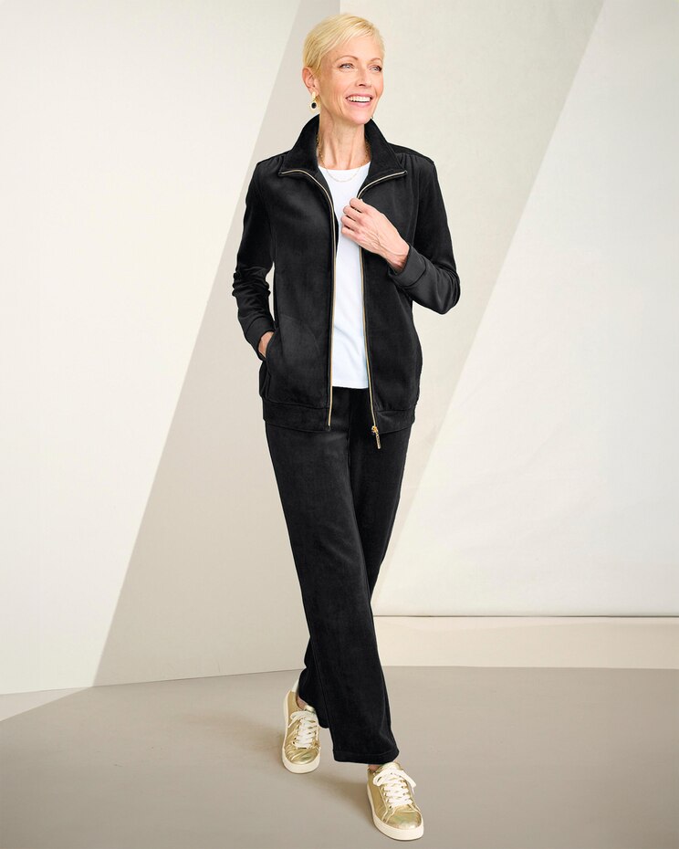 Luxe Velour Jacket Set image number 1