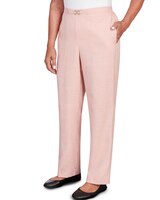 Alfred Dunner® English Garden Buckled Flat Front Waist Short Length Pant thumbnail number 3