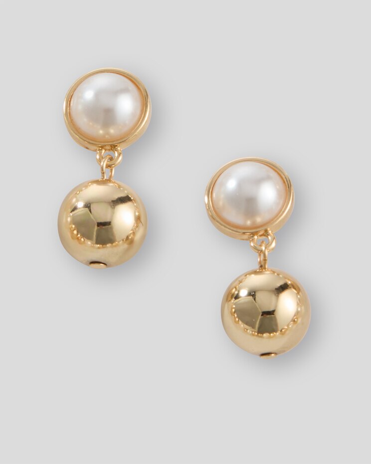 Luxe Pearl Earrings image number 1