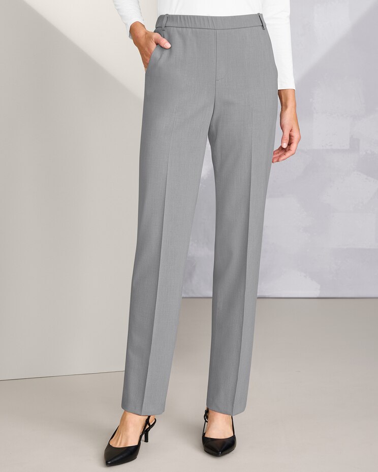 Stretch Washable Wool Pants image number 1