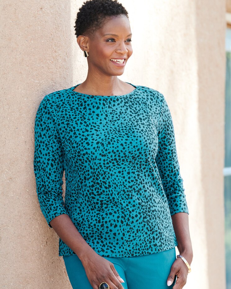 Animal Dot Print Tee image number 1