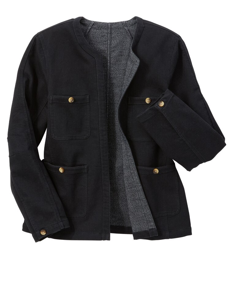 Stretch Denim Jacket image number 1