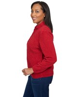 Alfred Dunner® Classics Classic Zip Up Front Cardigan thumbnail number 9