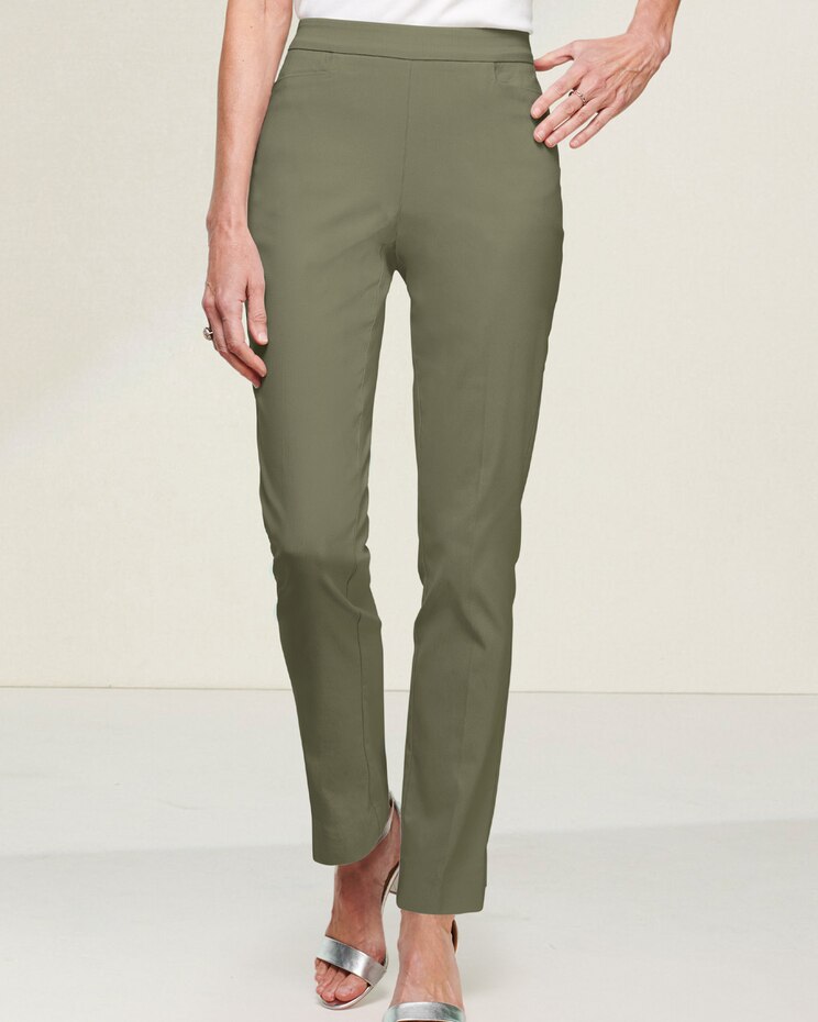Slimtacular® Ultimate Fit Slim Leg Pull-On Pants image number 1