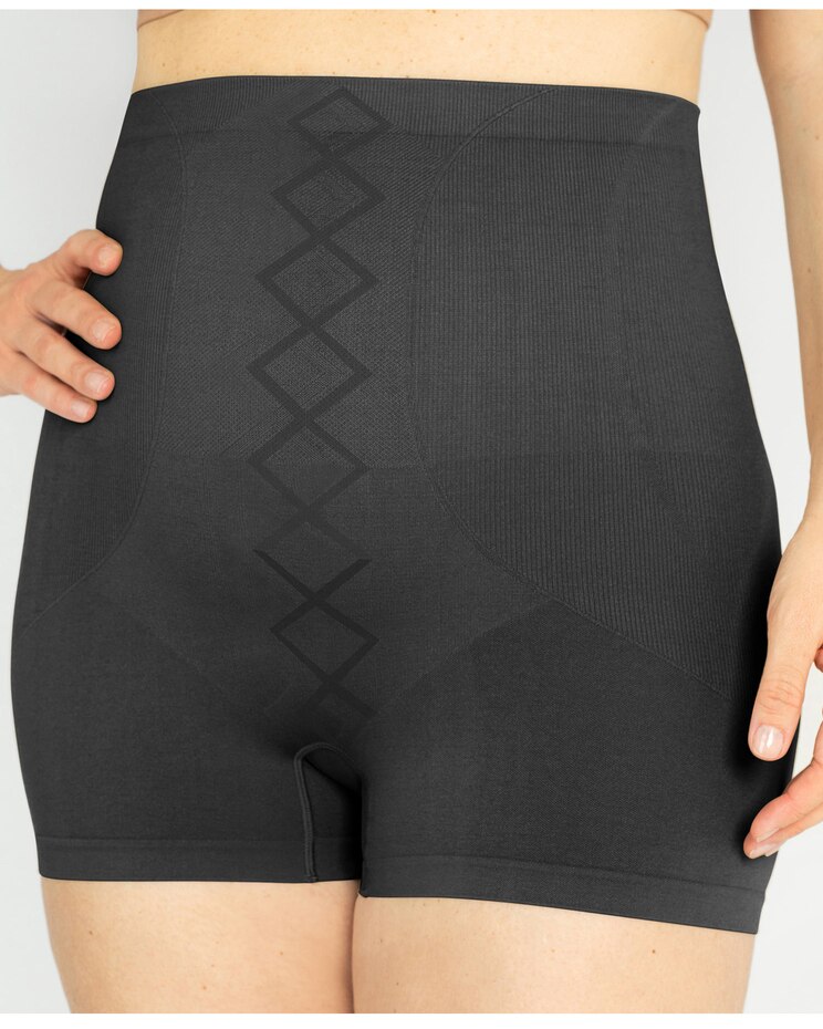 Instant Shaping By Plusform 2 Pack High Waist Seamless Boyshort Shaper image number 1