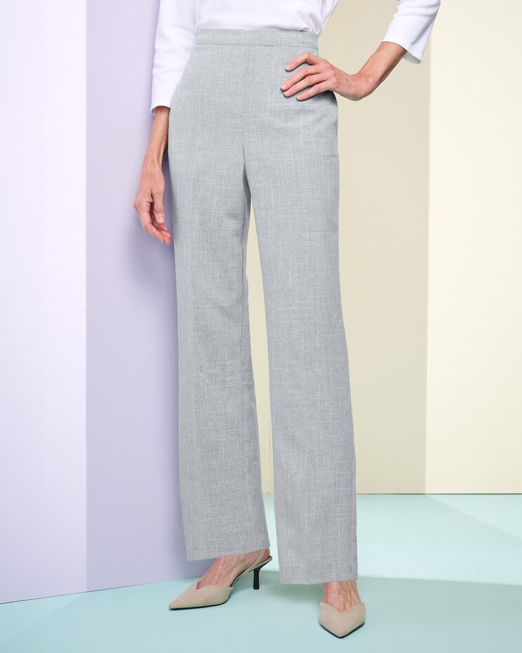 Alfred Dunner Mini Check Pants image number 1