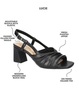 Easy Street® Lucie Square Toe Sandals thumbnail number 8