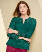 Everlasting Eyelet Tee thumbnail number 1