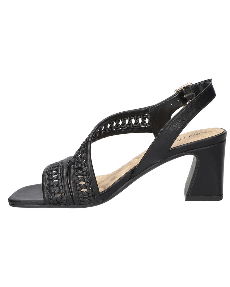 Easy Street® Rowan Square Toe Block Heel Sandals image number 5